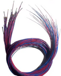 0.3mm LED Kit wired with Resistors – 12V DC (Pack of 10) Red/White/Warm White