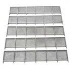 HO/OO Gauge Chain-Link Fence Sections – 155 × 30mm – 5 Pack