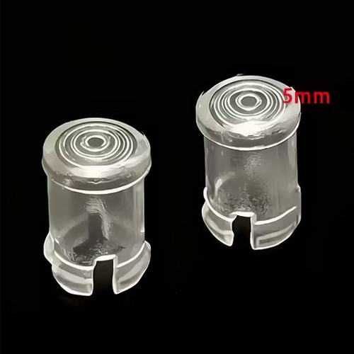 5mm LED Clear Panel Mounting Clips – 5 Pack