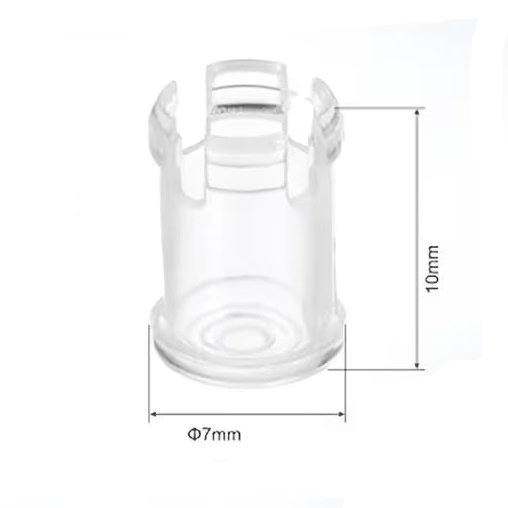 5mm LED Clear Panel Mounting Clips – 5 Pack