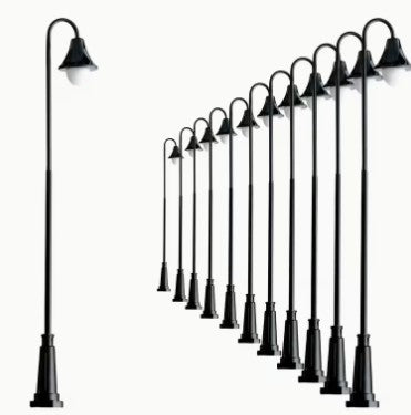 Victorian Courtyard Lights 12VDC warm white 5 pack
