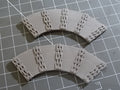 Canal lock gate foot grips 00/H0 gauge