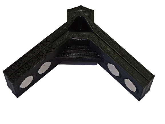 50mm Magnetic 90° Corner Clamps for Model Building – Large Pair