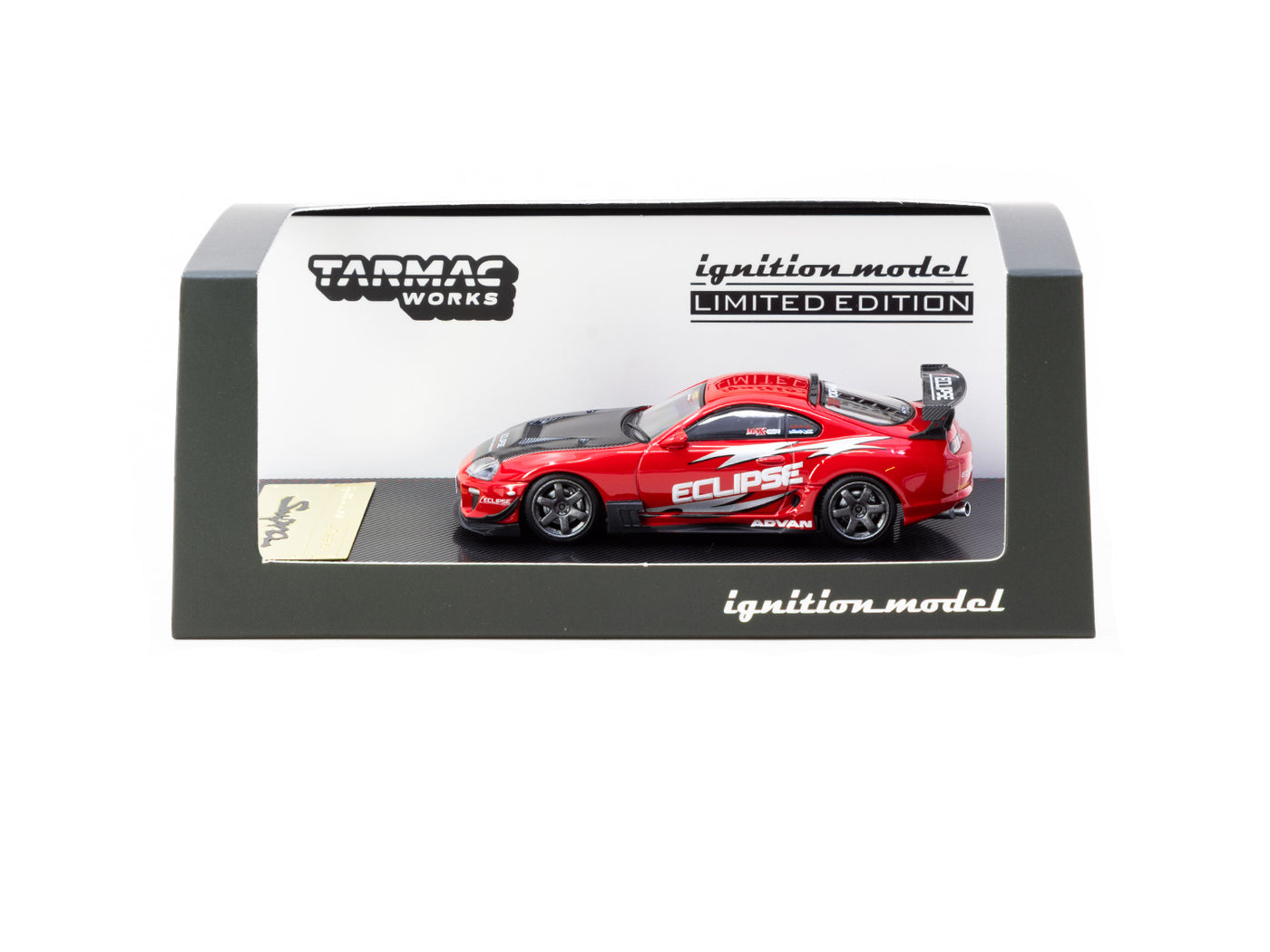 1/64 Toyota Supra (JZA80) RZ Red - Ignition Model - Tarmac Special Edition