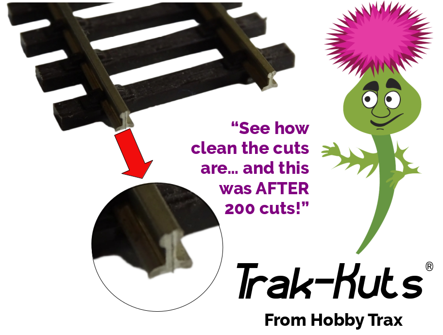Hardened track and wire cutters