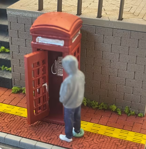Red Telephone Kiosk and GPO Phone Box – HO OO Gauge