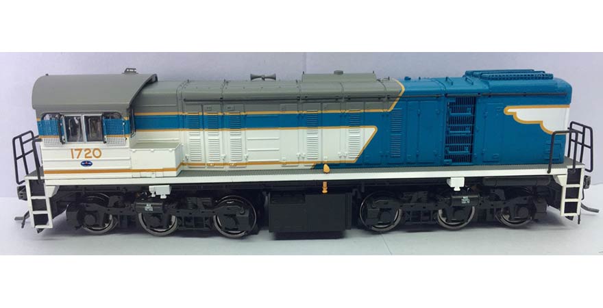 Wuiske RTR043 1720 CLASS LOCOMOTIVE ORIGINAL AS BUILT LIVERY #1720 HOn3½ Scale