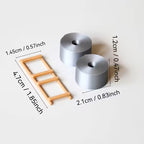 HO/OO Scale Steel Coils with Transport Pallets – 10 Coils & 5 Pallets