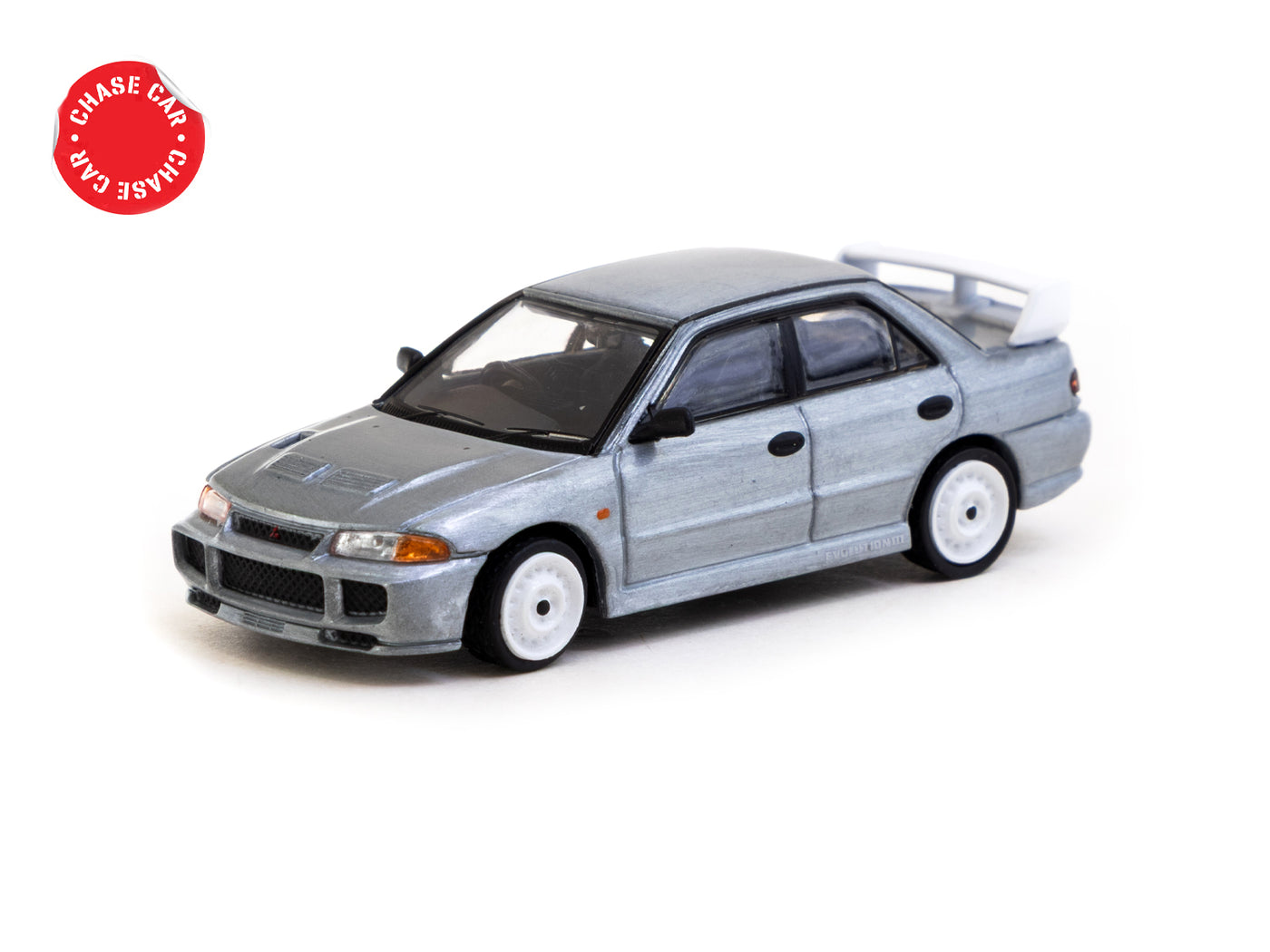 1/64 Mitsubishi Lancer RS  Evolution III White - Lamley Special Edition - Tarmac Works