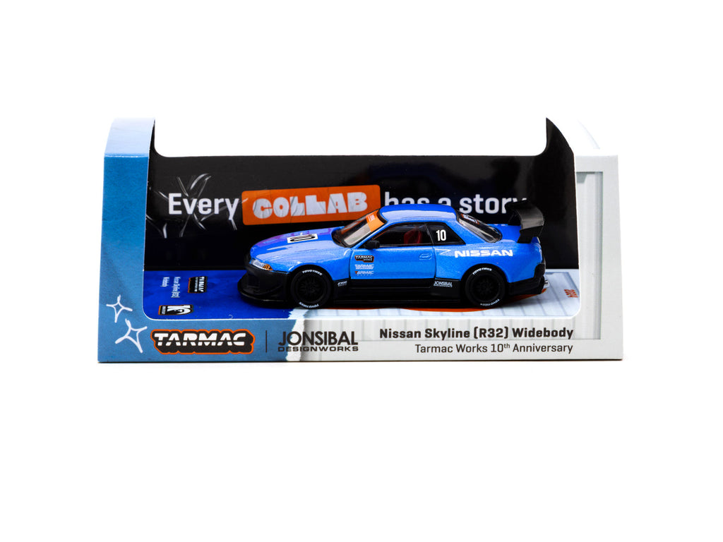 Tarmac Works 1/64 Nissan Skyline (R32) Widebody Tarmac Works 10th Anniversary