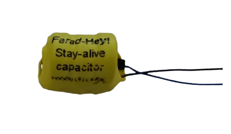 Farad-Hey capacitor front view