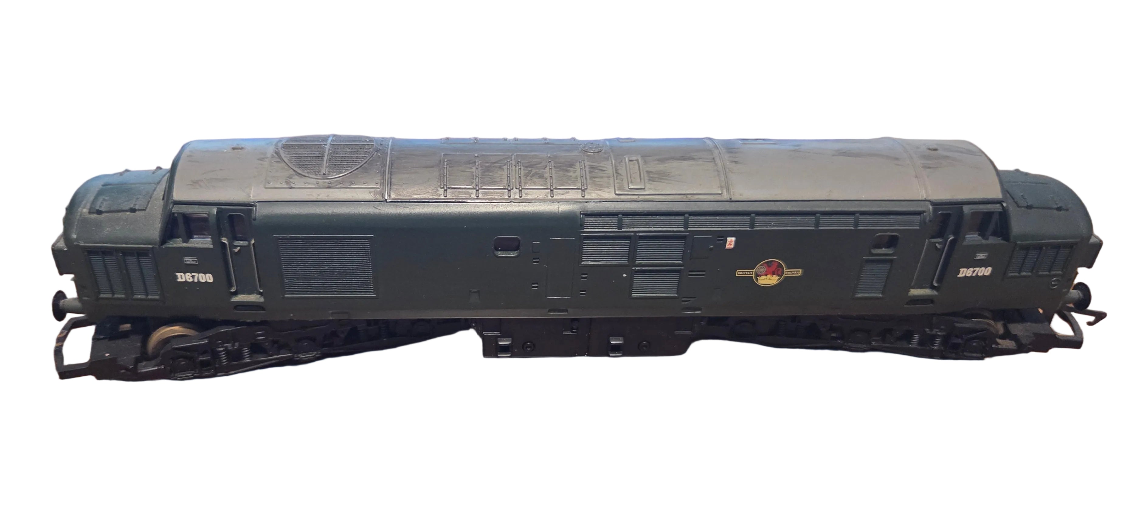 Hornby R2471A Class 37 D6700 in BR green with split head code