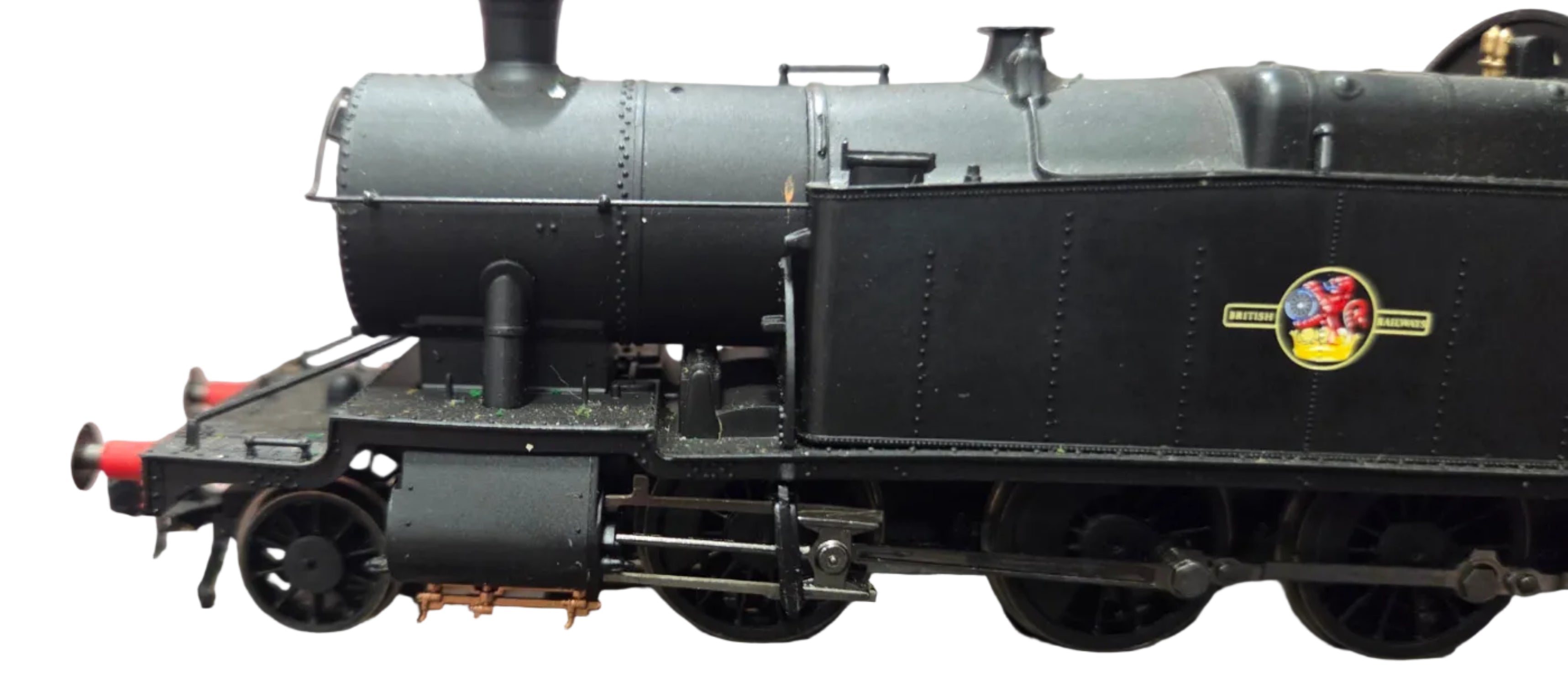 Hornby R3224 Class 52xx 2-8-0T 5239 in BR black with late crest Pre loved