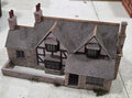 OO/HO Scale Tudor Manor House – Pre-Built Card Scenic Building – PreLoved