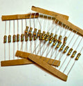 Resistor - Carbon Film Resistors 1/4W 5% – 1Ω to 10MΩ – Pack of 10