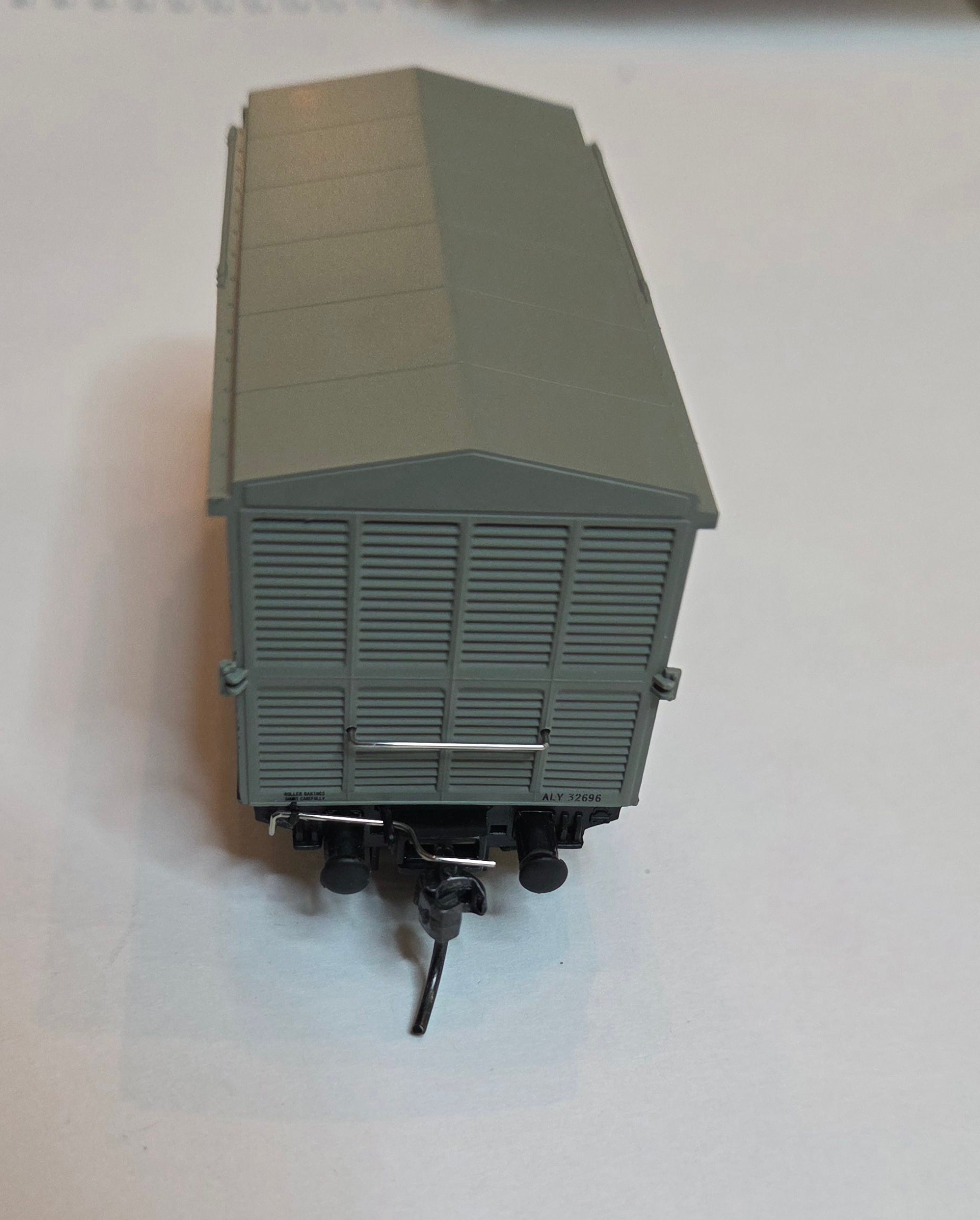Heritage Edition QR 'ALY' Steel Louvred Van – ALY1 (1964–1967) As Built – 4 Car Set – HOn3½ 12mm Gauge