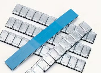Self adhesive metal weights for model railways 5g